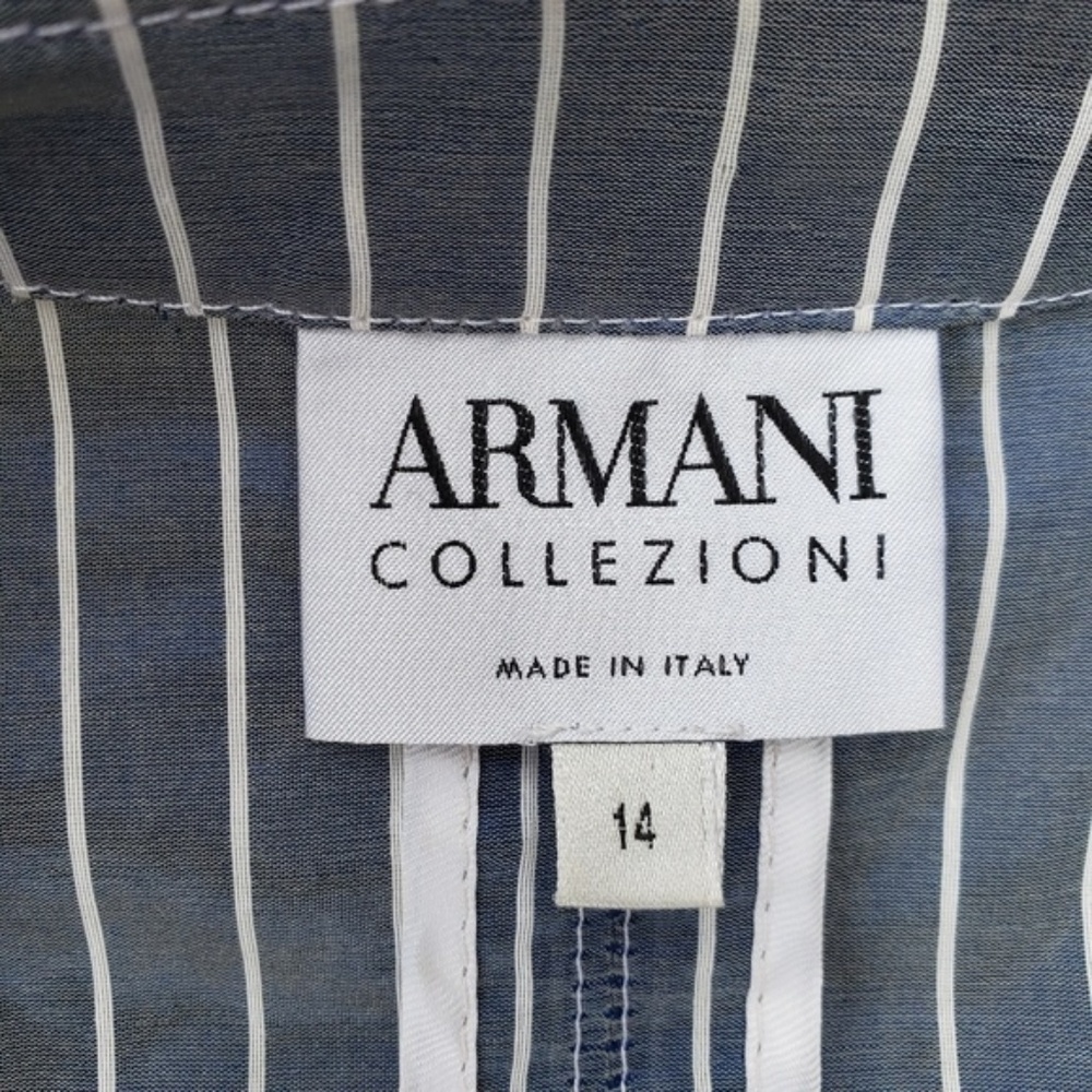 Armani Collezioni Antinea SRL Striped Blazer 14 - Picture 3 of 8